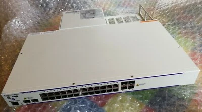 Alcatel-Lucent Omniswitch 6850E-24X (OS6850E-24X) c/w PS-360W-AC-E p/n:902937-90 - Image 1 of 4
