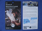 Werbung Irland: Visit HOUSE OF WATERFORD CRYSTAL, ca. 14,5 x 8 cm