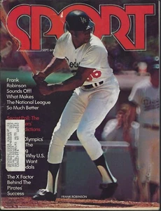 September 1972 Sport Magazine - Frank Robinson HOF Mickey Lolich Mercury Morris - Picture 1 of 5