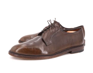 $845 | ALLEN EDMONDS LEEDS 15 D BLUCHER PUNTA LISA MARRÓN CÁSCARA DE CIGARRO CORDOBÉS - Imagen 1 de 18