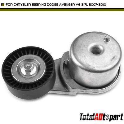 Tensor de correa con polea para Chrysler Sebring Dodge Avenger 2007-2010 V6 2,7 L Foto 1 de 4