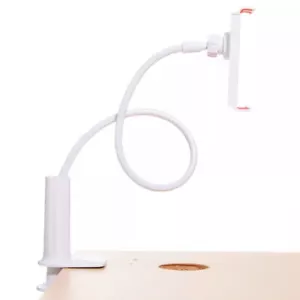 4" - 7" Cell Phone Lazy Tablet Holder Mount Stand Metal Holder Adjustable Wide - Picture 1 of 11
