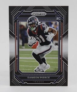 Dameon Pierce (RC) - 2022 Panini Chronicles Prizm Black Silver RC Houston Texans - Picture 1 of 2