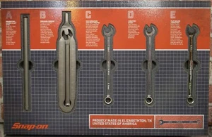 Snap-on Manufacturing Metal Process Wrench Board Flank Drive Plus Rare! - Picture 1 of 8