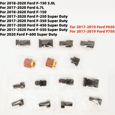 Tuner Harness Plug Kit For Ford 3.0L & 6.7L F250 F350 F450 F650 F750 2017-2019 - Image 1 of 4