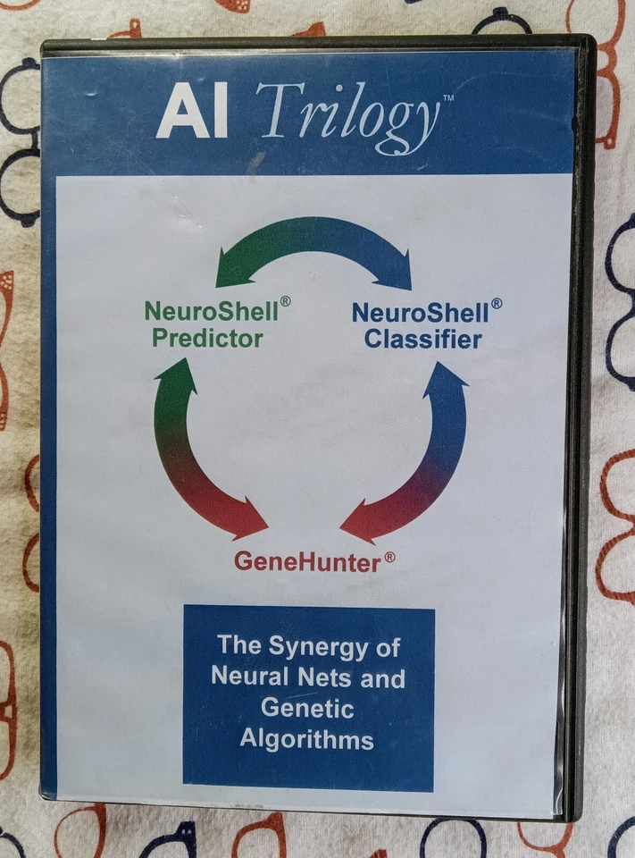 Ward Systems Group AI Trilogy 1.0 2000 PC CD-ROM Software NeuroShell GeneHunter - Image 1 of 3