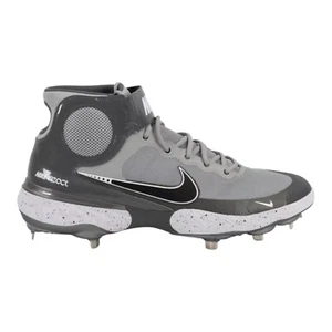NEW Nike Alpha Huarache Elite 3 Mid Light Smoke Grey Size 15 CZ6542-011 - Picture 1 of 7