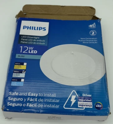 Philips 12W LED Round downlight DL 252 Surface Recessed Easy Install NEW - Image 1 of 2