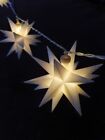 Star-Max LED Sternen-Lichterkette, 6 warmweie LEDs