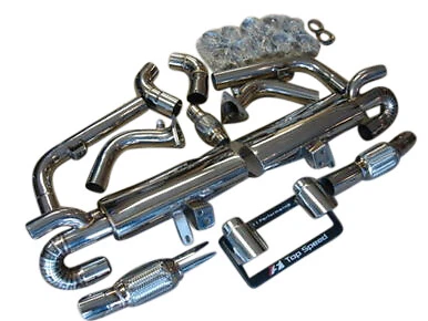 Sistema de escape rendimiento Porsche Cayman & S 2.9L 3.4L 09-12 TOP SPEED PRO-1 Foto 1 de 4