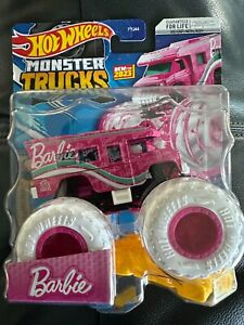 Brand New 2023 Hot Wheels Monster Trucks Freestyle Wreckers Barbie RV Release