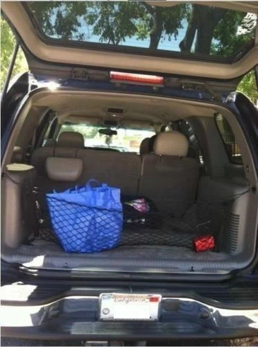 Red de carga de malla organizadora estilo piso maletero trasero para GMC ENVIADOY 2002-2009 nueva Foto 1 de 4