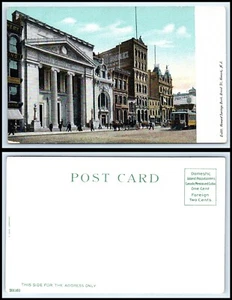 New Jersey Postkarte - Newark, Broad Street, Howard Sparkasse "1" N12 - Bild 1 von 1