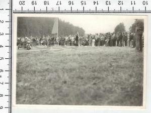 DDR-Aufnahme Foto Oldtimer, Motorrad Rennen rundum den Sachsenring, schwarz-weiß - Picture 1 of 2