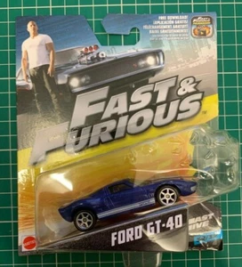 Ford GT 40 Fast and Furious Die Cast Model No 32 New and Unopened - Picture 1 of 2