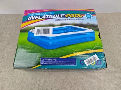 COOZi Paddling Pool – 2.6M Large Inflatable Pool for Kids, Toddlers & Adults,  - Image 1 of 4