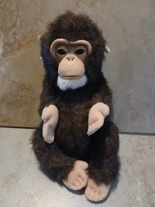 Hasbro Tiger 2006 FurReal Friends Chimp Newborn Monkey 10” TESTED - Picture 1 of 2