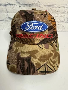 Gorra deportiva FORD Racing camuflaje madera pantanosa espiga 100 % algodón - Imagen 1 de 7