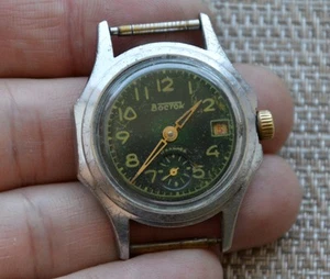 Watch USSR Vostok 1967 Mechanical Soviet Wristwatch Wostok Russian Vintage Rare - Picture 1 of 6