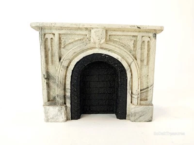 Dollhouse Miniatures 1:12 Scale Marble Fireplace - Image 1 of 4
