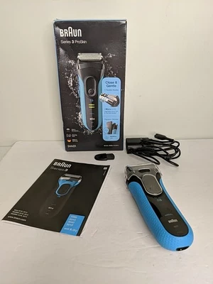 Braun Series 3 Pro Skin 3040s Wet Dry Rechargeable Electric Shaver Razor ProSkin - Image 1 of 4