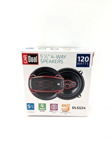 Dual Electronics DLS524 Car Speaker - 5.25 Inch Speakers - 4 Way Speakers - 120w - Picture 1 of 6