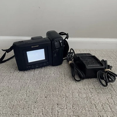 Sharp Viewcam VL-E39U 8mm Video 8 Camcorder VCR Video Play Transfer TESTED - Image 1 of 4