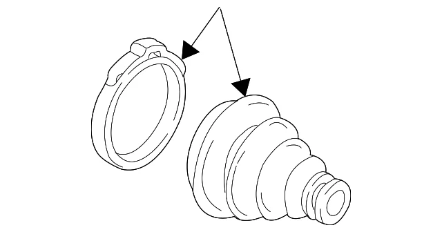 Bota interior original Ford E6DZ-3A331-H Foto 1 de 2