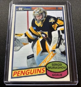 SERGEI MURASHOV PITTSBURGH PENGUINS ACEO KUNSTKARTE MEIN ORIGINAL DESIGN - Bild 1 von 1