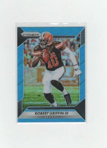 2016 Panini Prizm Robert Griffin III #128 Light Blue Prizm Cleveland Browns /199 - Picture 1 of 2