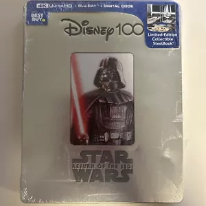 Star Wars Return of the Jedi 4K UHD, Blu-Ray, Disney 100 Steelbook Dented - Picture 1 of 4