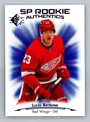 21-22 UD SP Hockey Rookie Authentics 132 Lucas Raymond - Image 1 of 2