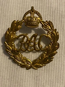 Real Cuerpo Blindado Gorra Insignia Segunda Guerra Mundial 1er Patrón Corona Reyes - Imagen 1 de 2