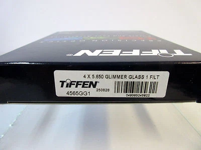New Tiffen 4x5.65" Glimmerglass 1 Diffusion Filter Softens Skin Details 4565GG1 - Image 1 of 4