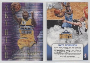 2013-14 Panini Select Sky High Purple Prizm /99 Nate Robinson #2
