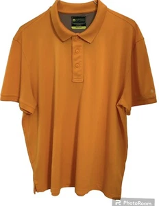 G.H. Camisa Polo Bass & Co. Para Hombre XL Naranja Explorador Absorbente Corta Slv Excelente - Imagen 1 de 9