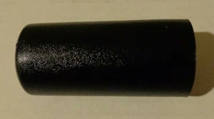 New 2" / 3" Pacific Pac Bay BCL Black Rubber Vinyl Fishing Rod Butt Cap (CHOOSE) - Picture 1 of 19