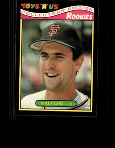 WILL CLARK 1987 Topps Toys R Us #7 BUY ANY 2 ITEMS FOR 50% OFF B220R3S2POS014 - Picture 1 of 2