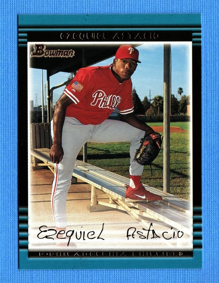 2002 Bowman #336 Ezequiel Astacio Philadelphia Phillies - Image 1 of 1