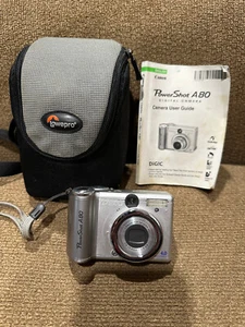 Canon PowerShot A80 Digital Camara For Parts or Repair READ DESCRIPTION - Picture 1 of 7