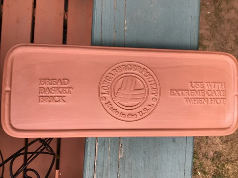 Longaberger Bread Basket Brick Cover