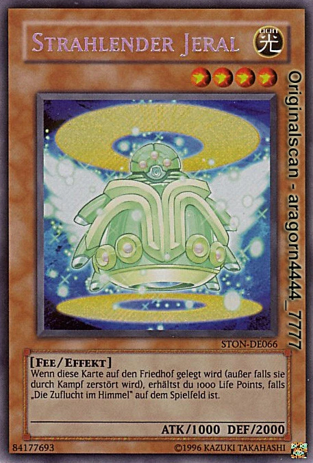 YU-GI-OH, STRAHLENDER JERAL, SCR, STON-DE066 - Bild 1 von 1