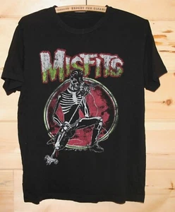 MISFITS Skeleton Rock Band Concert Tour T-Shirt 2015 Rare Adult Size + - Picture 1 of 5