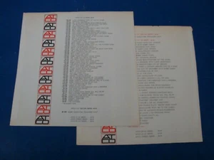 Atco Records Vintage Original Inner Sleeve x 2 Only Darrin John Lee Hooker - Picture 1 of 5