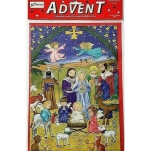 El primer calendario de Adviento de Navidad brillo y sobre - Imagen 1 de 4