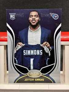 Certificado Panini 2019 - Rookies #177 Jeffery Simmons/399 (RC) - Titans - Imagen 1 de 2
