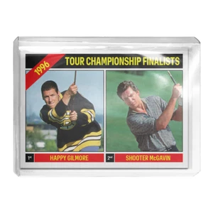 Custom Happy Gilmore x Shooter McGavin 66 Tour Golf Championship Trading Card - Bild 1 von 2