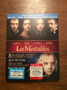 Les Misérables (Blu-ray/DVD, 2013, 2-Disc Set, No Digital Copy) - Picture 1 of 2