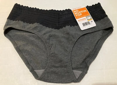 Nuevo con etiquetas Warner's RU1091P Sin pellizcos Sin problemas Algodón Hipster con Panty de Encaje S 5 Foto 1 de 3