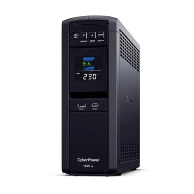 CyberPower Systems PFC Sinewave Series 1350VA / 810W Tower UPS (CP1350EPFCLCD) - image 1 of 4